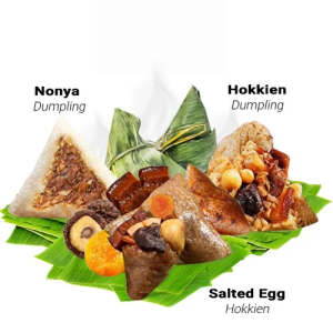 10 Pcs Traditional Nyonya Rice Dumpling 粽子 Bak Zhang
